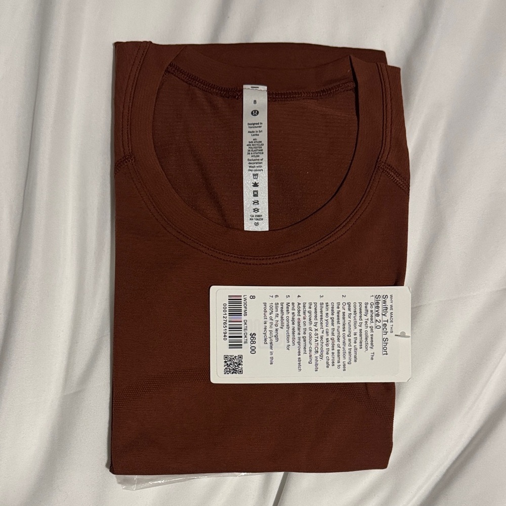 lululemon swiftly tech short sleeve 2.0